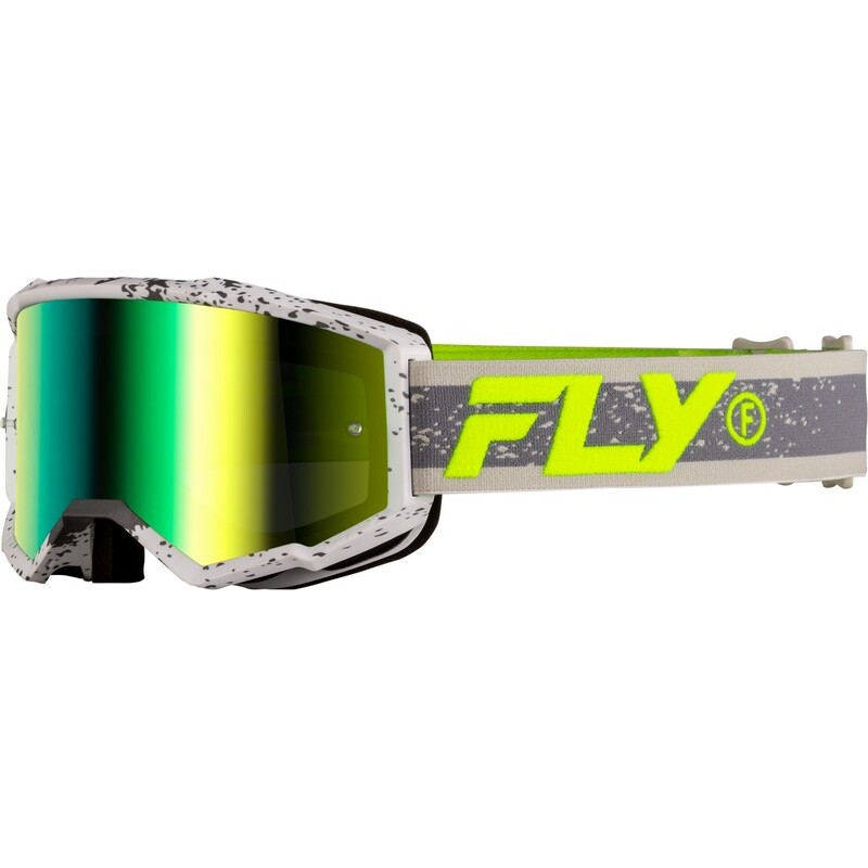Gafas FLY RACING Zone - Gris oscuro / Hi-Vis - Lente Iridiscent Green Mirror - motoscamaralweb.com Gafas FLY RACING Zone - Gris oscuro / Hi-Vis - Lente Iridiscent Green Mirror - motoscamaralweb.com