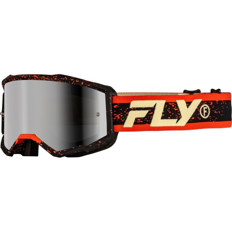 Gafas FLY RACING Zone - Negro / Rojo / Crema - Lente Silver Mirror / Ahumado - motoscamaralweb.com Gafas FLY RACING Zone - Negro / Rojo / Crema - Lente Silver Mirror / Ahumado - motoscamaralweb.com