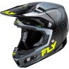 Casco FLY RACING Formula S Carbon Protocol - Carbono negro / Gris / Hi