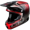 Casco FLY RACING Formula S Carbon Protocol - Carbono negro / Rojo- mot