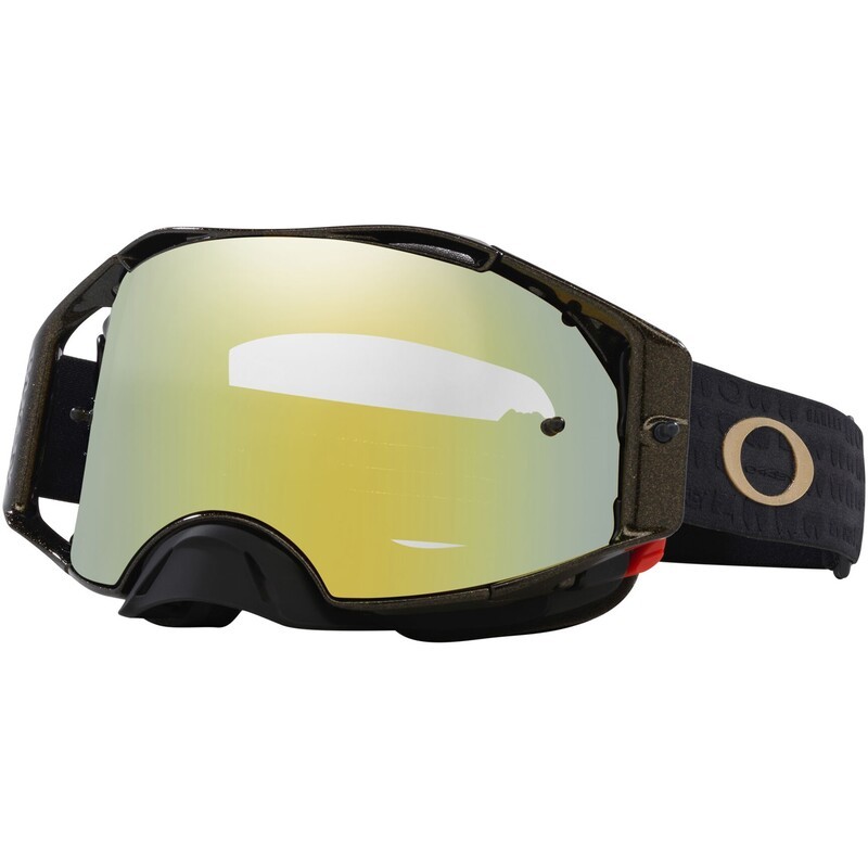 Gafas OAKLEY Airbrake MX - 50th Anniversary / Lente 24K Iridium - motoscamaralweb.com Gafas OAKLEY Airbrake MX - 50th Anniversary / Lente 24K Iridium - motoscamaralweb.com