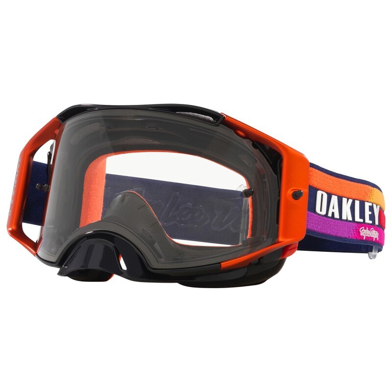 Gafas OAKLEY Airbrake MX - TLD Navy Sunrise / Lente Transparente - motoscamaralweb.com Gafas OAKLEY Airbrake MX - TLD Navy Sunrise / Lente Transparente - motoscamaralweb.com