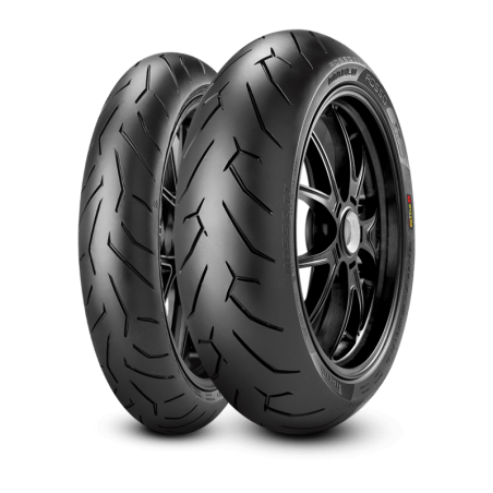 Neumático PIRELLI DIABLO ROSSO II (F) (K) Standard 120/70 ZR 17 M/C (58W) TL - motoscamaralweb.com