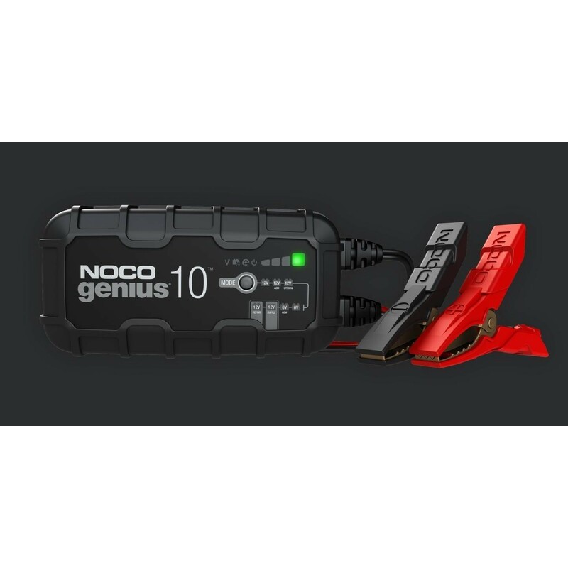 Cargador de batería NOCO GENIUS10. 10 A - motoscamaralweb.com