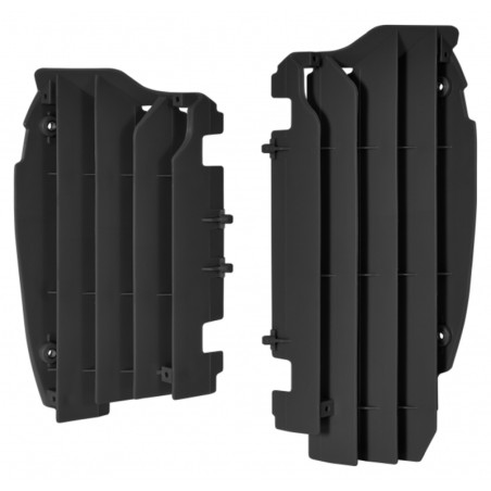 Aletines de radiador POLISPORT negro - motoscamaralweb.com