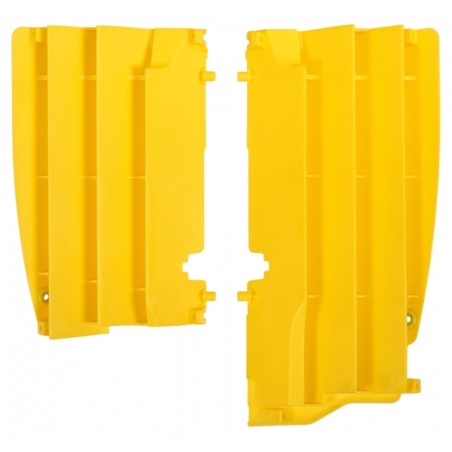 Aletines de radiador POLISPORT amarillo - motoscamaralweb.com