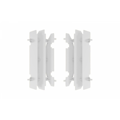 Aletines de radiador Polisport SUZUKI Blanco - motoscamaralweb.com