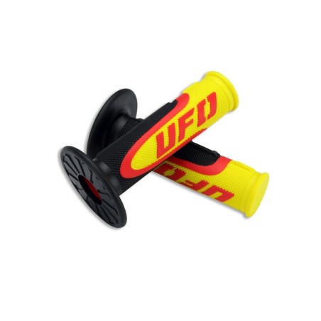 Puños UFO cross / enduro Axiom amarillo MA01825-102 - motoscamaralweb.com