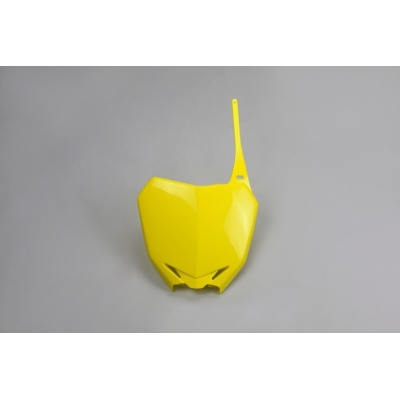Portanúmeros delantero UFO Suzuki amarillo SU04919-102 - motoscamaralweb.com
