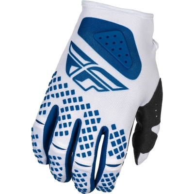 Guantes FLY RACING Kinetic Center - Blanco / Navy - motoscamaralweb.com