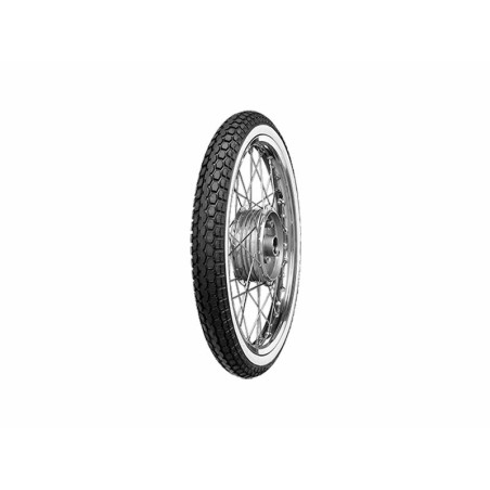 Neumático CONTINENTAL KKS 10 WW Banda Blanca 2.00-19 M/C 24B TT - motoscamaralweb.com