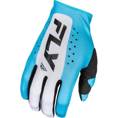 Guantes FLY RACING Lite - Azul / Blanco / Negro - motoscamaralweb.com