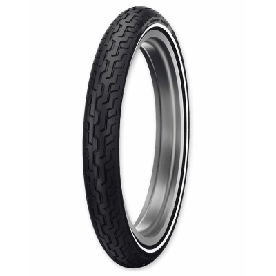 Neumático DUNLOP D402F WWW (HARLEY-D) Banda blanca ancha MT90 B 16 M/C 72H TL - motoscamaralweb.com