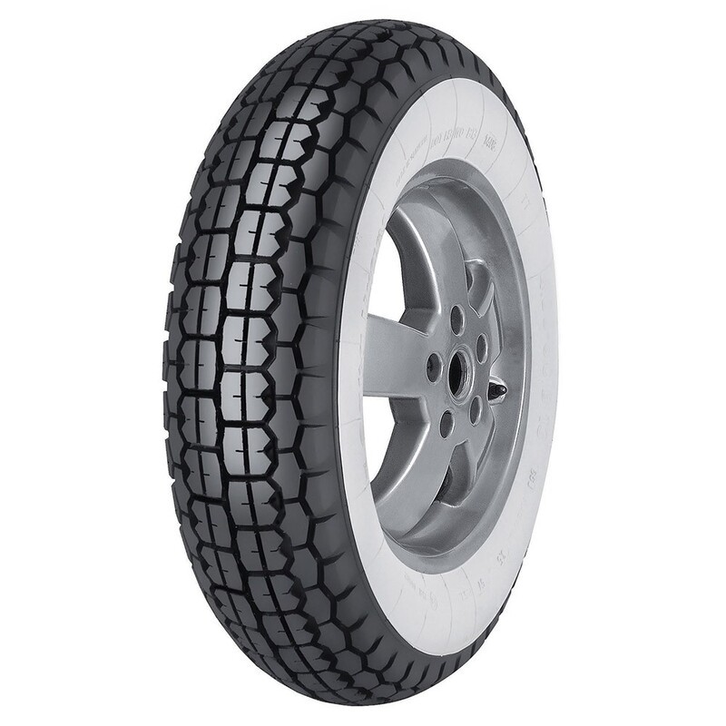 Neumático MITAS B-13 WW Faixa branca 3.50-8 46J TT - motoscamaralweb.com Neumático MITAS B-13 WW Faixa branca 3.50-8 46J TT - motoscamaralweb.com
