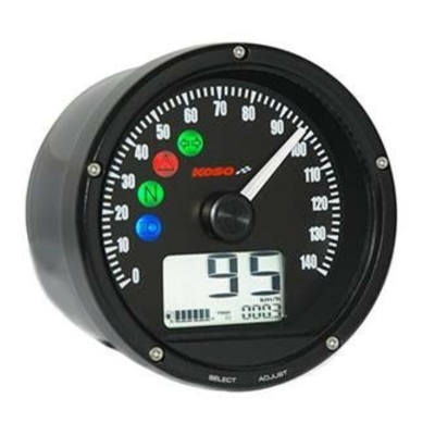 Marcador universal KOSO D75 max. 240Km/h BA035174 - motoscamaralweb.com