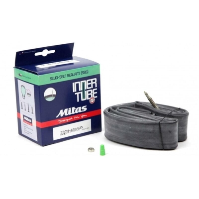 Cámara de bici RUBENA Anti Pinchazos 26x1.75-2.50 Válvula Gruesa AV40 Schrader - motoscamaralweb.com