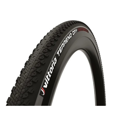 Neumático Vittoria Terreno Dry 700x35c Gravel flanco gris G2.0 - motoscamaralweb.com