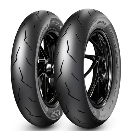 Neumático PIRELLI DIABLO ROSSO SCOOTER SC Racing 120/80-12 M/C 55P TL - motoscamaralweb.com