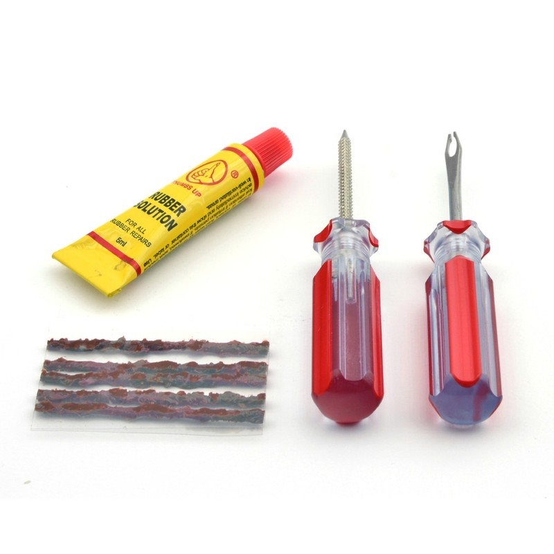V BIKE Kit de reparación para neumátcios tubeless de bicicleta - motoscamaralweb.com V BIKE Kit de reparación para neumátcios tubeless de bicicleta - motoscamaralweb.com