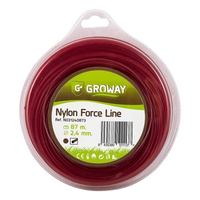 NYLON FORCE LINE REDONDO D3MM L56M BLISTER- motoscamaralweb.com