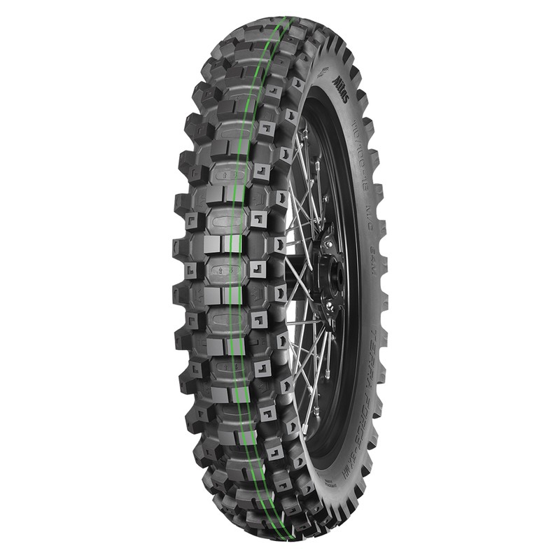 Neumático MITAS TERRA FORCE-EX MH 110/100-18 64M TT SUPER SOFT (MH TERRAIN) 2 GREEN - motoscamaralweb.com Neumático MITAS TERRA FORCE-EX MH 110/100-18 64M TT SUPER SOFT (MH TERRAIN) 2 GREEN - motoscamaralweb.com