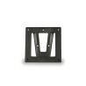 Portamatrículas UFO negro Husqvarna FE/TE - motoscamaralweb.com
