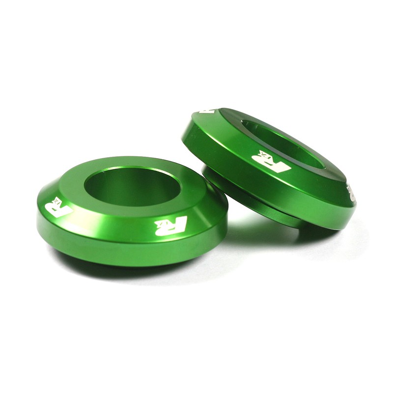 Espaciadores de rueda RFX Pro FAST traseros (verde) - motoscamaralweb.com Espaciadores de rueda RFX Pro FAST traseros (verde) - motoscamaralweb.com