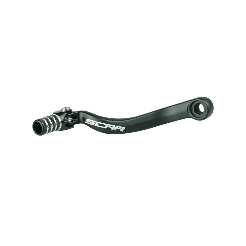 Pedal de cambio SCAR - Negro / Puntera negra - motoscamaralweb.com Pedal de cambio SCAR - Negro / Puntera negra - motoscamaralweb.com