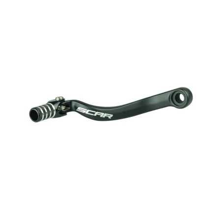 Pedal de cambio SCAR - Negro / Puntera negra - motoscamaralweb.com