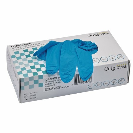 Guantes nitrilo(100 unidades) - motoscamaralweb.com