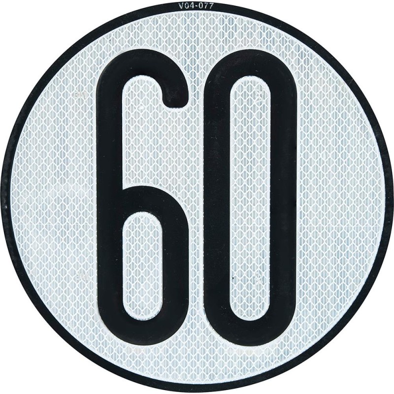 PLACA LIMITES VELOCIDAD 60 KM/H- motoscamaralweb.com PLACA LIMITES VELOCIDAD 60 KM/H- motoscamaralweb.com
