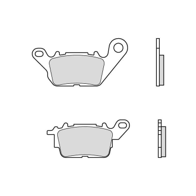 Pastillas de freno scooter carbono BREMBO - 07113CC - motoscamaralweb.com