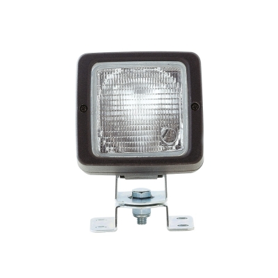 FARO TRABAJO CUADRADO S/ASA 12 V H3 ESTANCO- motoscamaralweb.com