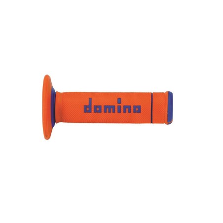 Puños off road DOMINO Extrem naranja/azul A19041C4845- motoscamaralweb