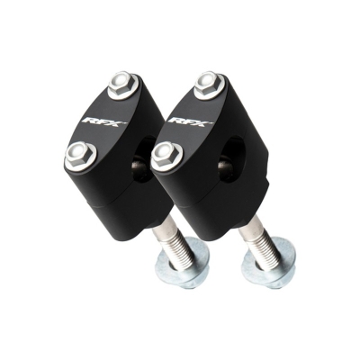Torretas de manillar RFX Race 28.6 mm (negro) - motoscamaralweb.com