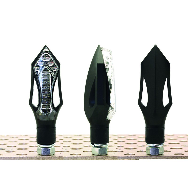 Juego de intermitentes LED V PARTS Arrow - motoscamaralweb.com Juego de intermitentes LED V PARTS Arrow - motoscamaralweb.com