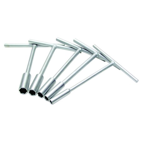 Juego de 5 mini llaves vasos en T MOTION PRO - motoscamaralweb.com