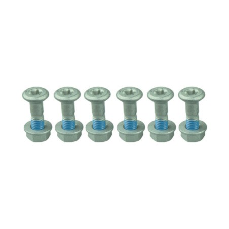 Kit de tornillos y tuercas para corona SCAR - Para motos europeas - motoscamaralweb.com