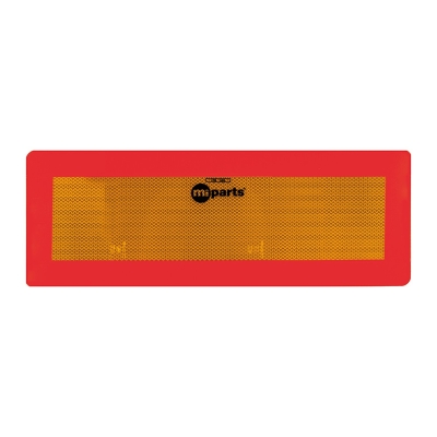 KIT 2 PLACAS IDENTIF POST REMOLQUE ( AMARILLA)- motoscamaralweb.com