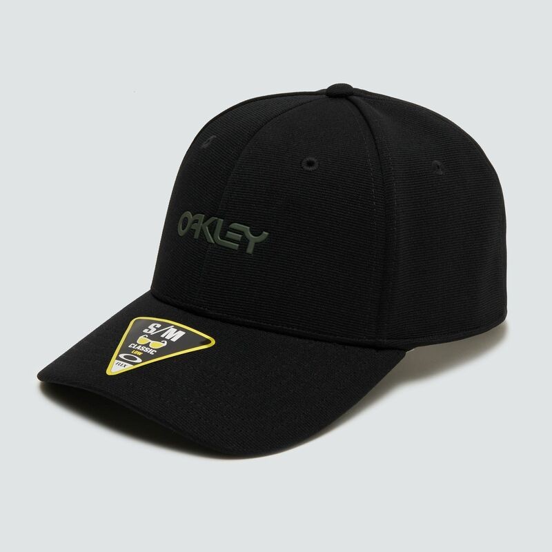 Gorra OAKLEY STRETCH METALLIC Negro. Talla S/M - motoscamaralweb.com Gorra OAKLEY STRETCH METALLIC Negro. Talla S/M - motoscamaralweb.com