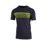 Camiseta Hombre RST Gravel - Azul Marino/Verde Lima - motoscamaralweb.com
