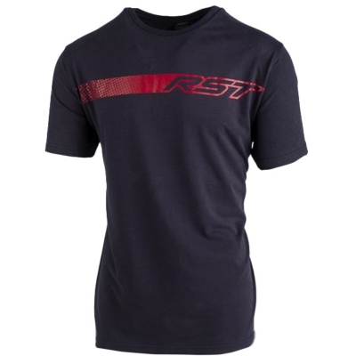 Camiseta Hombre RST FADE Azul Marino/Rojo. Talla L - motoscamaralweb.com
