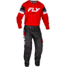 Pantalón infantil FLY RACING Kinetic Prix - Rojo / Gris / Blanco - motoscamaralweb.com