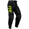 Pantalón infantil FLY RACING F-16 - Negro / Verde Neón / Gris Claro - motoscamaralweb.com