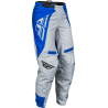 Pantalón mujer FLY RACING F-16 - Artic Grey / Azul - motoscamaralweb.com