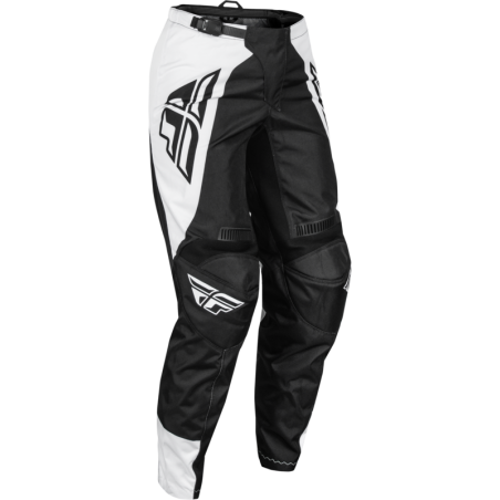 Pantalón mujer FLY RACING F-16 - Negro / Blanco - motoscamaralweb.com
