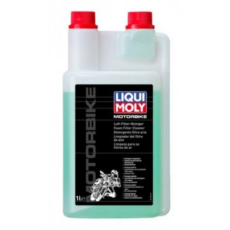 Botella 1L limpiador de filtros de aire Liqui Moly - motoscamaralweb.com Botella 1L limpiador de filtros de aire Liqui Moly - motoscamaralweb.com