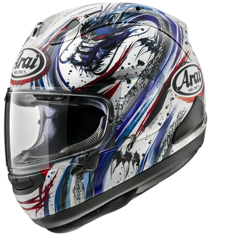 Casco ARAI RX-7V EVO KIYO TRICO - Replica - motoscamaralweb.com Casco ARAI RX-7V EVO KIYO TRICO - Replica - motoscamaralweb.com