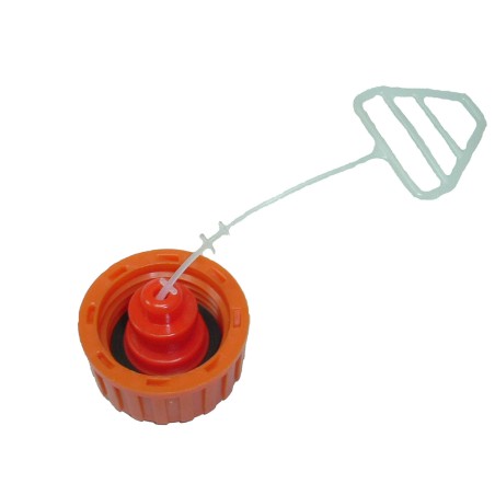 TAPON DEPOS COMBUST AD TANAKA 328 NARANJA-VIEJO TIPO- motoscamaralweb.