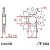 Piñón JT 1444 de acero con 16 dientes - motoscamaralweb.com